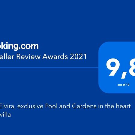 Villa Elvira, Exclusive Pool And Gardens In The Heart Of Sevilla Exterior photo