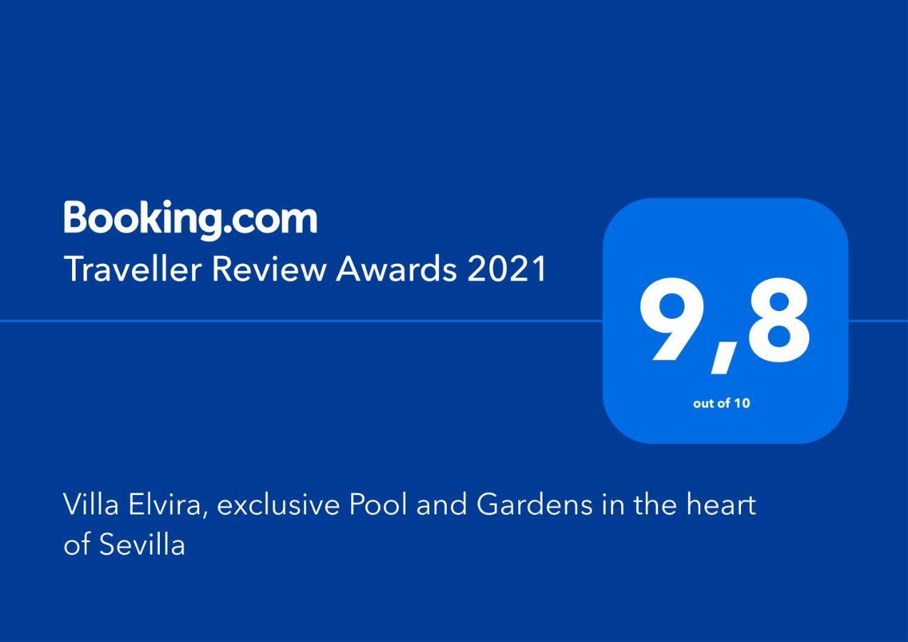 Villa Elvira, Exclusive Pool And Gardens In The Heart Of Sevilla Exterior photo